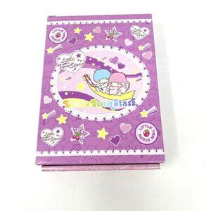 Rare Vintage Little Twin Stars Letter Writing Set Cardboard Drawer Box Preowned